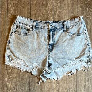 Aerie daydream denim shorts size large